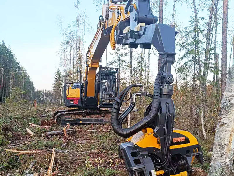 全自動(dòng)伐木機(jī)如何提高資源利用效率